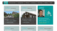 Desktop Screenshot of dino-container.de